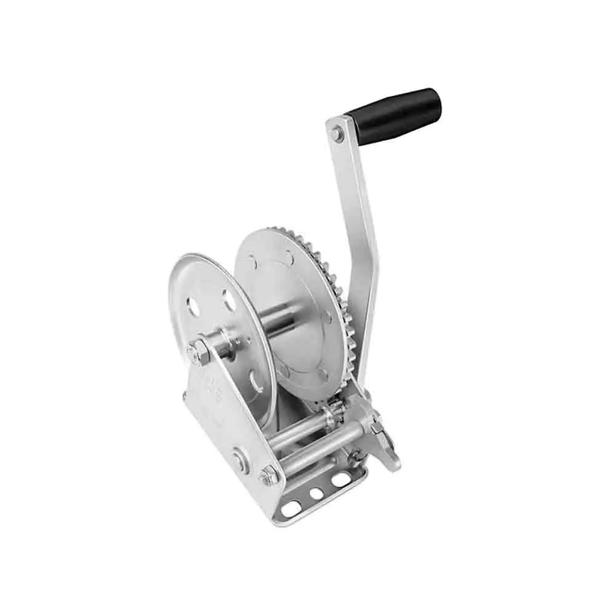 Fulton, Marine Trailer Winch, 1100 lb Capacity, Single Speed, 7 inch handle, Rope or Strap Use Only, Model# 142100
